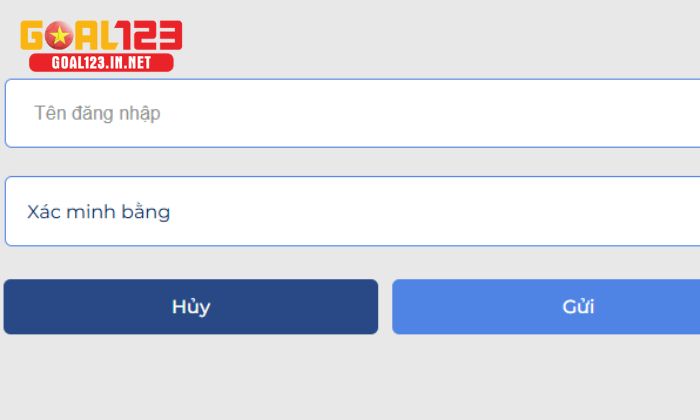 Đăng nhập Goal123 3 Quên mật khẩu là một trong nhiều lỗi thường gặp khi tham gia chơi tại Goal123
