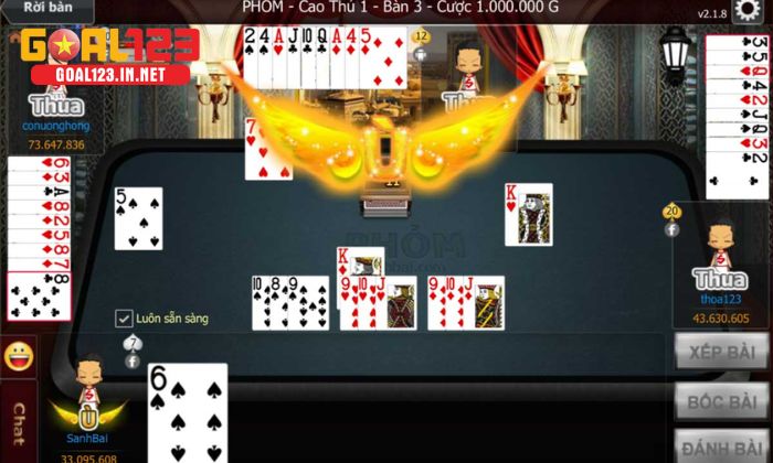 Chiến thuật đánh bài Phỏm online nắm chắc phần thắng